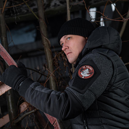 M-Tac - Naszywka 3D PVC Til Valhall - Czarny / Czerwony - 51142332