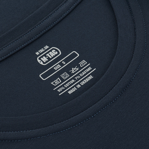 M-Tac - Koszulka T-Shirt 93/7 - Bawełna/Elastan - Indigo Blue - 80013006