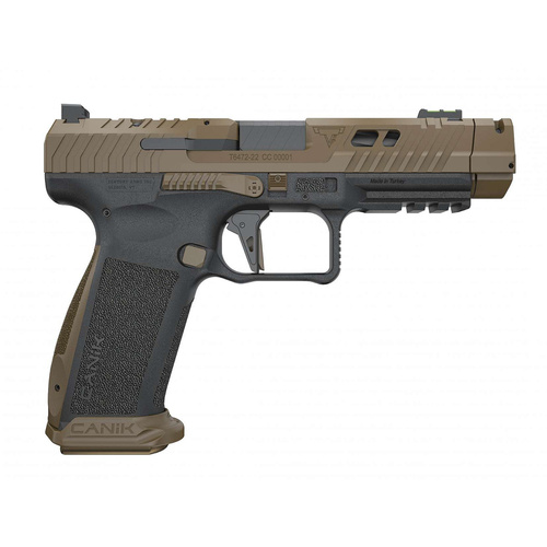 Canik - Pistolet TP9 TTI Combat - Taran Tactical Innovations - 9x19 Para - Czarny/Coyote Brown