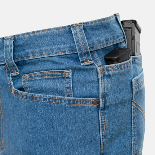 Helikon - Spodnie taktyczne Treadstone Jeans Slim - DuraDenim - Ocean Blue - SP-TRJ-DU-1O