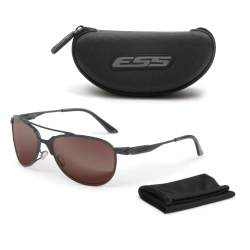 ESS - Okulary balistyczne InVINCEible Aviator - Czarny - Mirrored Whiskey - EE4062-03