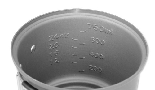 Esbit - Zestaw do gotowania z palnikiem spirytusowym - 985 ml - Aluminium - CS985HA