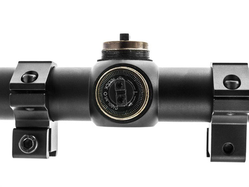 UTG - Luneta celownicza Leapers True Hunter 4x32 - Tubus 1" - Czarna - SCP-U432FD