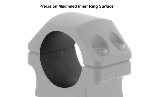 Leapers - Montaż dwuczęściowy UTG POI 1"/11 - 25,4 mm - Wysoki - Czarny - RDU012520