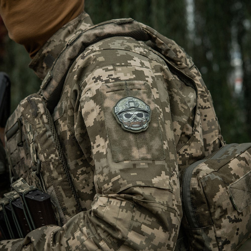 M-Tac - Naszywka Emoji №4 Wąsy - PVC 3D - Camo - 51353504