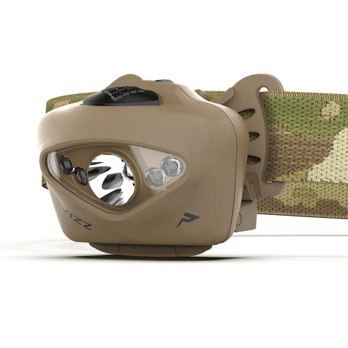 Princeton Tec - Latarka czołowa VIZZ TAC MPLS - TAN / MultiCam - VIZZ-MPLS-MC