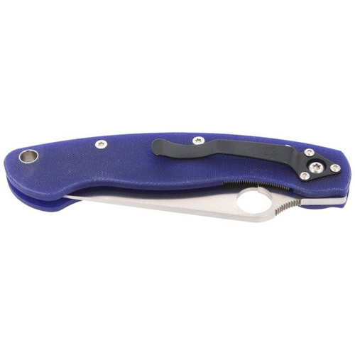 Spyderco - Nóż składany Military™ Model G-10 Dark Blue CPM S110V - C36GPDBL