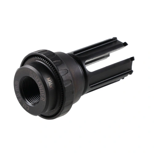 Tłumik płomienia Gomander Quadron Evo 9 mm M14x1 - Stal hartowana - Czarny - TB0.10215_1-M14x1-9.