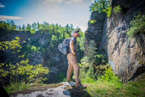 Helikon - Spodnie OTP (Outdoor Tactical Pants)® VersaStretch® Lite - Taiga Green - SP-OTP-VL-09