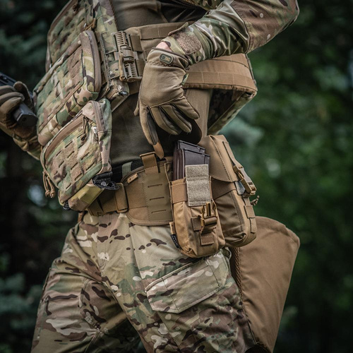 M-Tac - Ładownica na dwa magazynki AR/AK - Fastex - Cordura 500D - Woojin - Coyote - 10013105