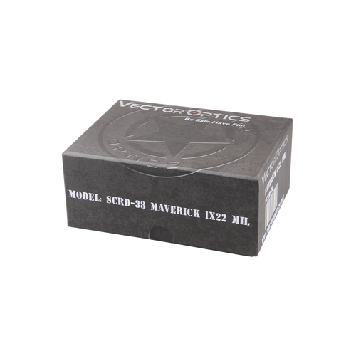 Vector Optics - Kolimator zamknięty Maverick-III 1x22 RDS - Picatinny QD - Czarny - SCRD-38