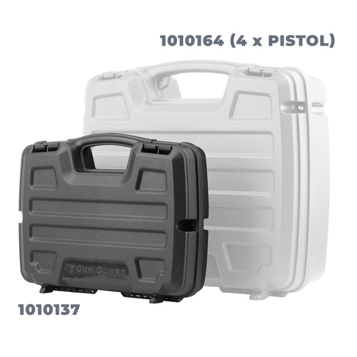 Plano - Futerał na pistolet z celownikiem SE Series Scoped Pistol Case - Polimerowy - Czarny - 1010137