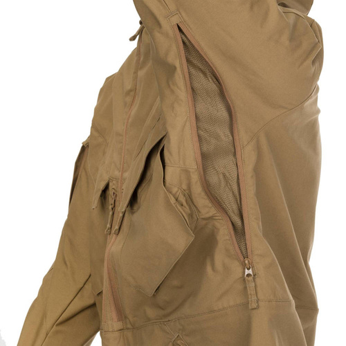 Helikon - Kurtka Anorak Pilgrim® - Earth Brown / Czarny - KU-PGM-DC-0A01A