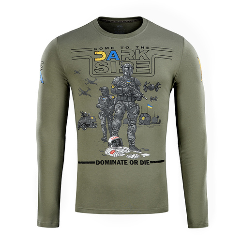 M-Tac - Bluza z długim rękawem UA Side - Bawełna - Oliwkowy - 6759