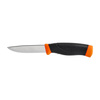 Morakniv - Nóż Companion HeavyDuty F - Stal węglowa - Pomarańczowy - 12495