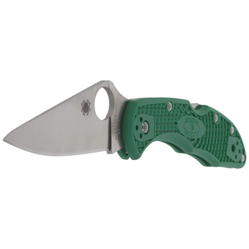 Spyderco - Nóż składany Delica® 4 FRN Flat Ground Green - C11FPGR