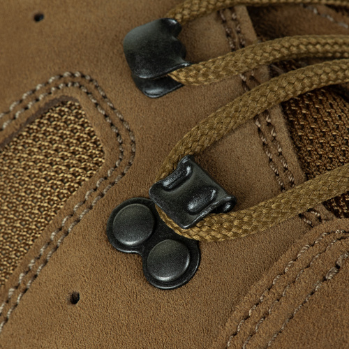 M-Tac - Buty taktyczne letnie - Antypoślizgowa podeszwa - Zamsz/Cordura - Coyote - 1JJ213/1LV