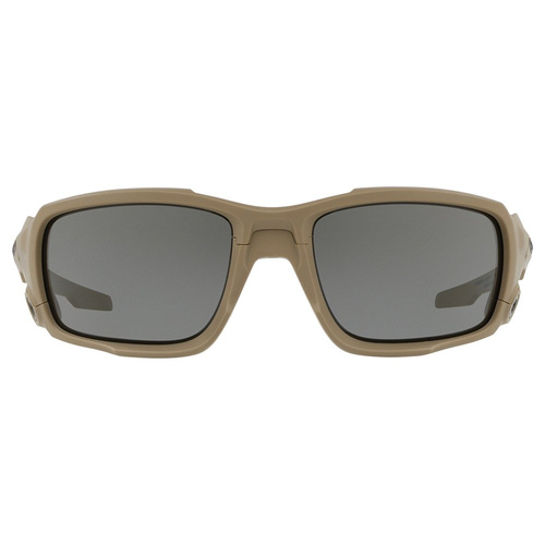 Oakley - Okulary balistyczne SI Ballistic Shocktube Terrain Tan - Grey - OO9329-04