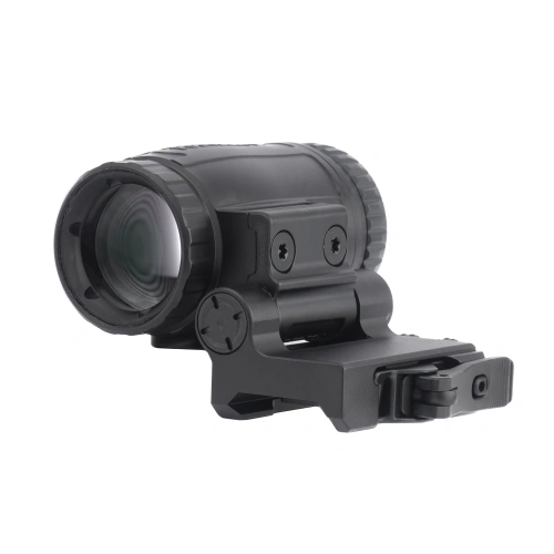 Holosun - Powiększalnik 3x-Micro Magnifier - Flip & Picatinny QD - Czarny - HM3X-MICRO
