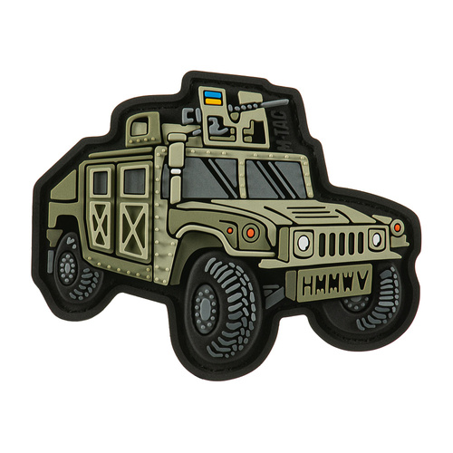 M-Tac - Naszywka Morale Patch 3D HMMWV - PVC - Olive - 51348350
