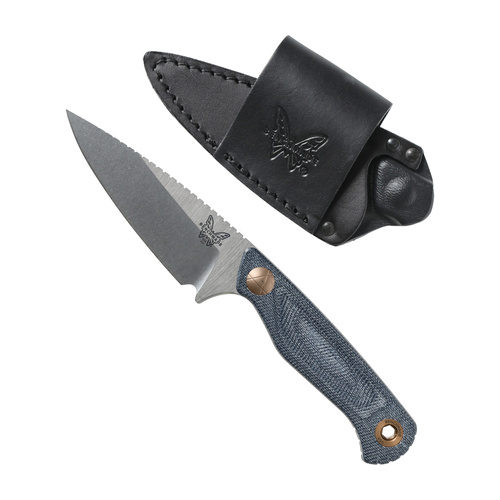 Benchmade - Nóż survivalowy Dacian - Spear Point - MagnaCut - Niebieski - 203-04
