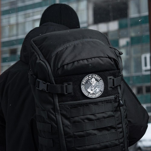 M-Tac - Naszywka PVC 3D Sons of Odin - Czarna/Szara - 51137211