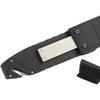Ganzo - Nóż survivalowy Firebird z krzesiwem - Czarny - G8012V2-BK