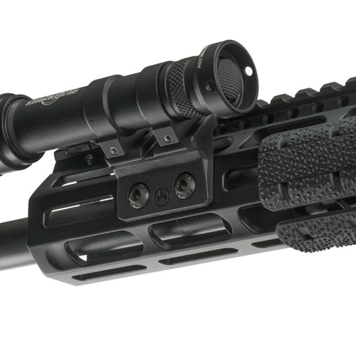 Magpul - Szyna offsetowa M-LOK® do montażu latarki taktycznej - Polimer - Czarny - MAG605-BLK