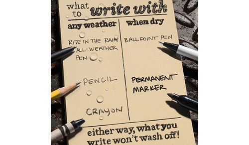 Rite in the Rain - Notes wodoodporny - 4 x 6" - 446 - Flat Dark Earth