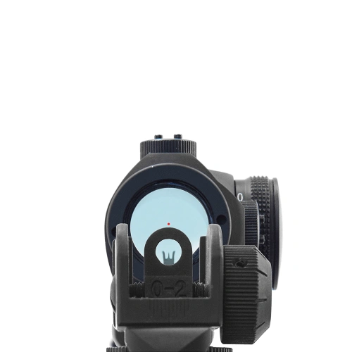 UTG - Montaż na szynę Picatinny 1/3 Co-Witness dla Aimpoint Micro - Czarny - MT-T113C