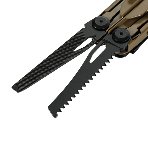 M-Tac - Multitool Type 13 - 17 funkcji - Czarny/Brązowy - 60017302