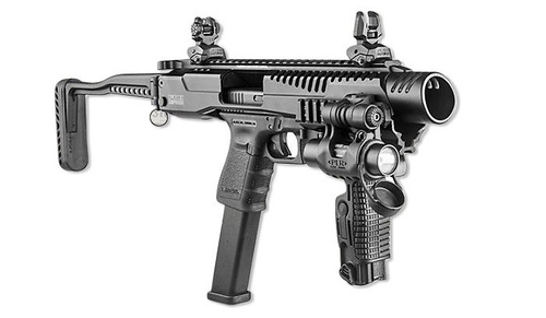 FAB Defense - Celownik przeziernikowy RBS Rear Back-Up Sight - Czarny