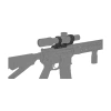 Vector Optics - Montaż do lunety jednoczęściowy X-MOD - Średni - 34 mm - Picatiny - Czarny - XASR-3476