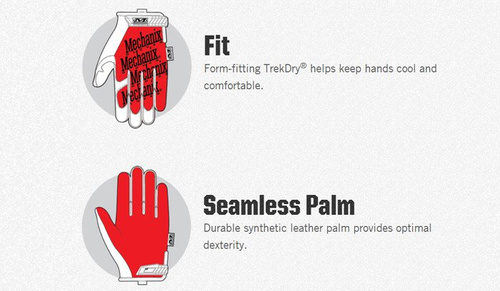 Mechanix - Rękawice taktyczne Original - Wolf Grey - MG-88