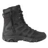 Buty wojskowe Merrell Moab 3 8" Tactical Zip Waterproof - Vibram TC5+ - Czarne