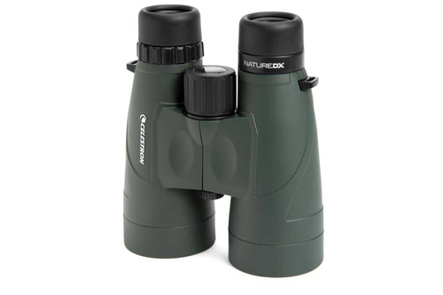 Celestron - Lornetka wojskowa Nature DX 10x56 - Czarna/Zielona - 71335