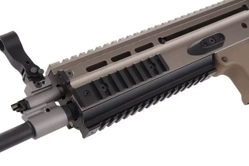 WE - Replika AEG karabinka SCAR-L MK16 MOD 0 - Tan - WET-01-005926