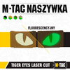 M-Tac - Naszywki odblaskowe Tiger Eyes Laser Cut - Para - Coyote - 51140005
