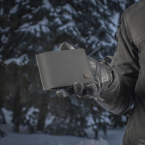 M-Tac - Portfel Slim Elite Gen.II - Czarny / Pomarańczowy - 10171835