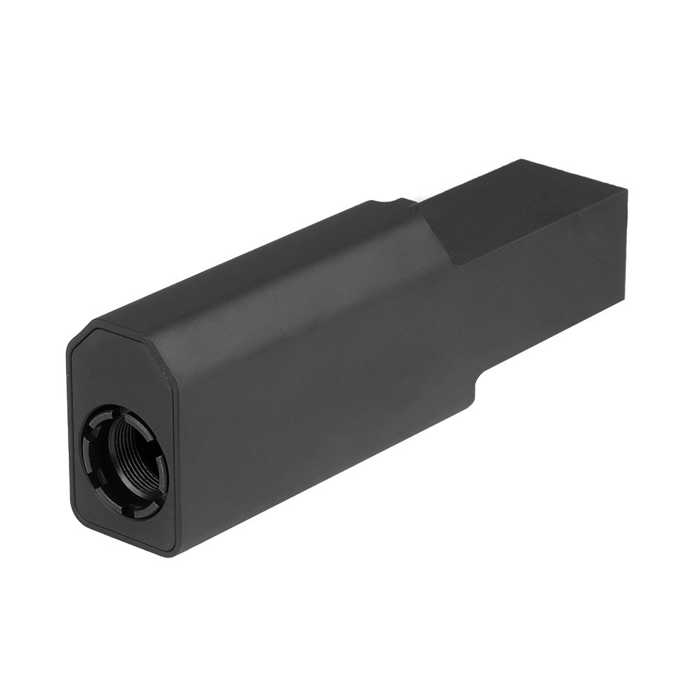 Strike Industries - Atrapa tłumika Faux Suppressor dla CZ Scorpion EVO 3 - Aluminium - Czarny - SI-CEVO-AL-FS-BK