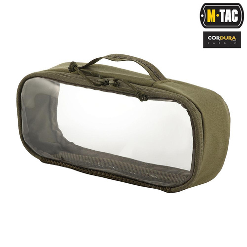 M-Tac - Kieszeń przezroczysta Elite Medium - Średnia - Ranger Green - 10147023-M