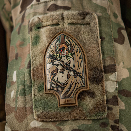 M-Tac - Naszywka Włócznia Walkirii - PVC - Drukowana - Coyote - 51116505