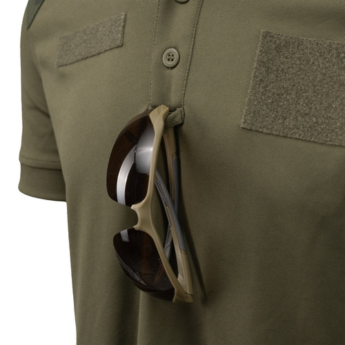 Helikon - Koszulka wojskowa Polo - Poliester - Olive Green/Wz. 93 - PD-MTR-TL-18