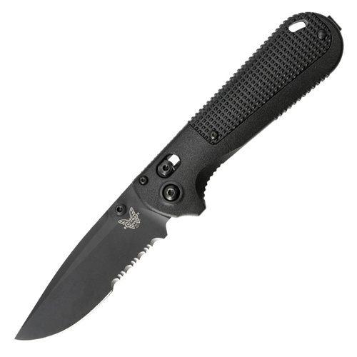 Benchmade - Nóż składany Redoubt 430SBK-02 - D2 - Czarny - 430SBK-02