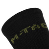 M-Tac - Skarpety trekkingowe Merino Trekking - 55% wełny merino - Czarny/Oliwkowy - 10010