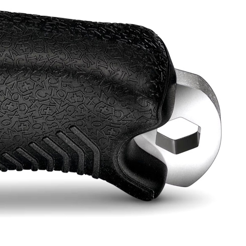 Victorinox - Nóż z głownią stałą Venture - Sandvik 14C28N - Zielony - 3.0902.4