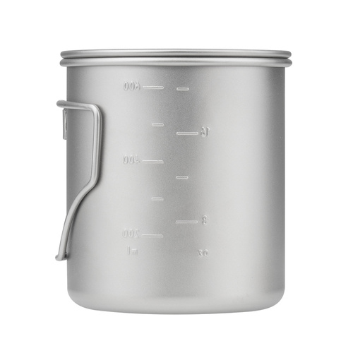 Fire Maple - Kubek turystyczny Alti - 600 ml - Tytanowy