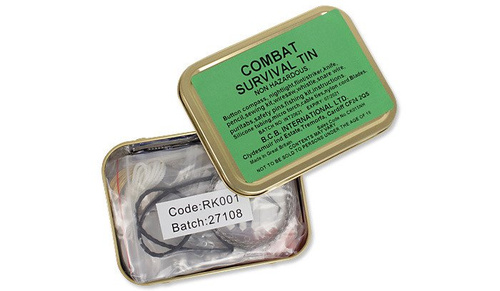 BCB - Zestaw survivalowy Combat Survival Tin -18 elementów - CK015NH