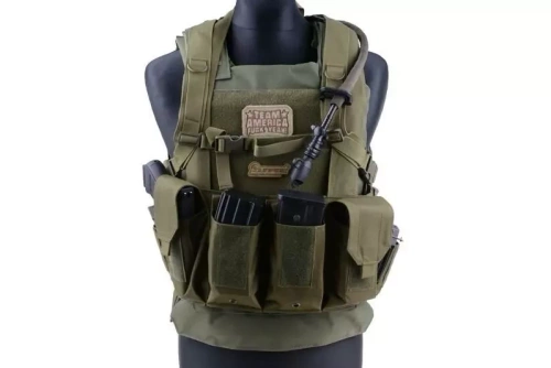GFC Tactical - Kamizelka taktyczna Personal Body Armor - Oliwkowa - GFT-18-000888