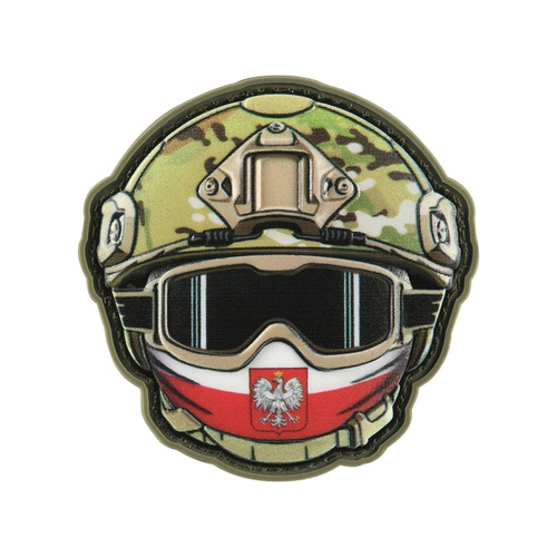 M-Tac - Naszywka Emoji Poland №6 Kominiarka - PVC 3D - Camo - 51353606